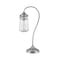 Z-Lite Celeste 1 Light Table Lamp, Brushed Nickel And Clear Seedy TL120-BN - alternate 6